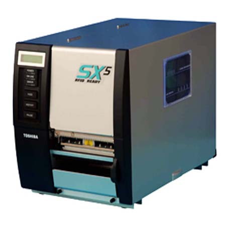 TEC B-SX5T barcode printers (saves ribbon)